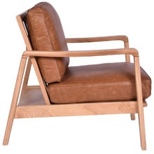 Trevino Buckle Leather Accent Chair